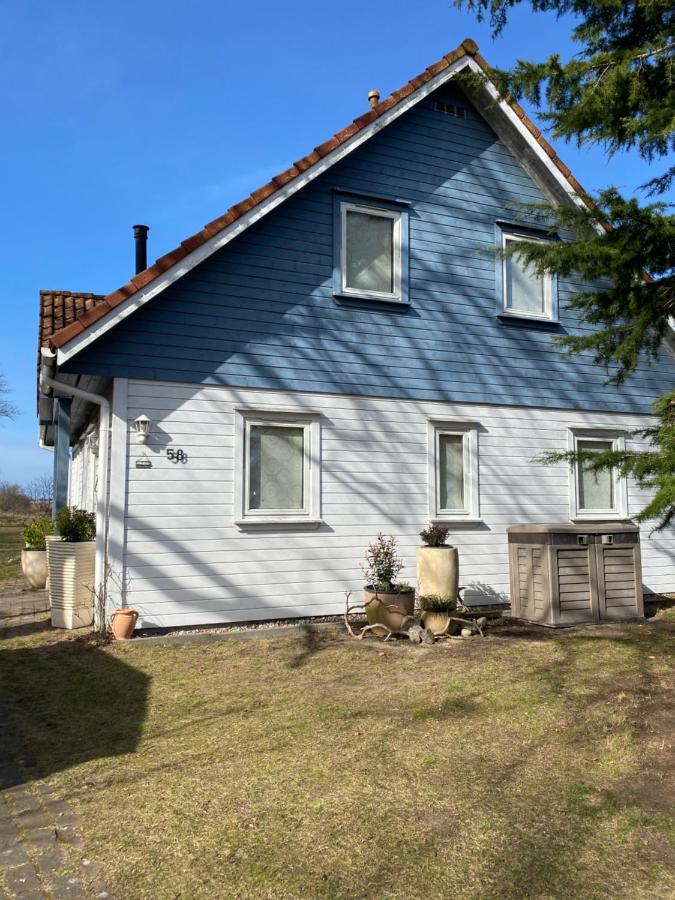 Freistehendes Einfamilienhaus Mit Boddenblick Naehe Ostsee Fuhlendorf  Buitenkant foto