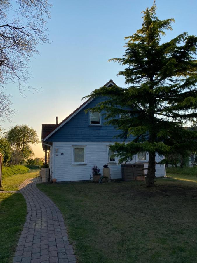 Freistehendes Einfamilienhaus Mit Boddenblick Naehe Ostsee Fuhlendorf  Buitenkant foto