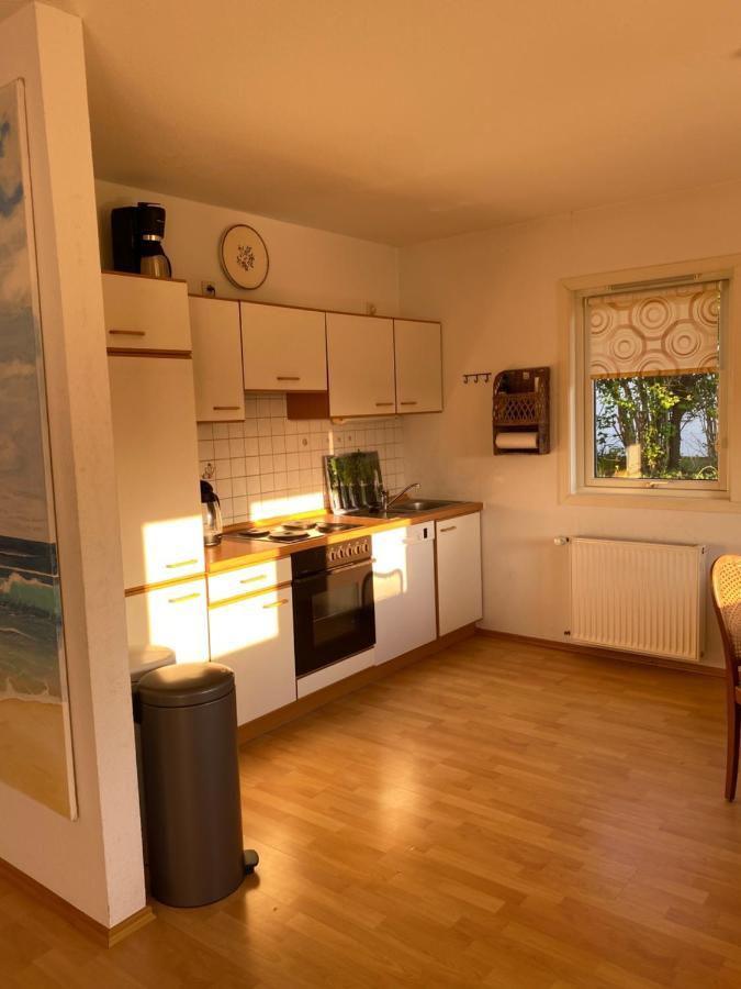 Freistehendes Einfamilienhaus Mit Boddenblick Naehe Ostsee Fuhlendorf  Buitenkant foto